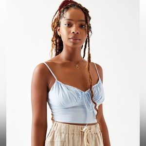 Kendall & Kylie Tie Front Cami Tank